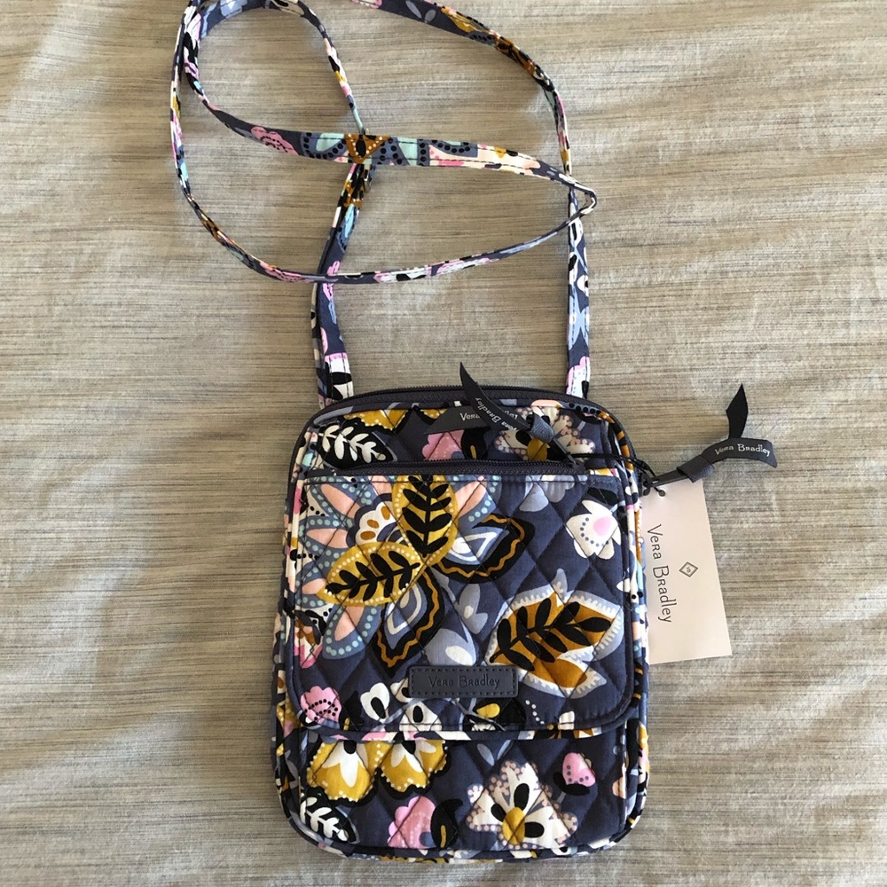 Vera Bradley Mini Hipster “Charmont Meadow” Purse